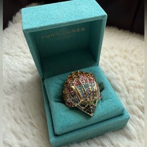 Kurt Geiger New with Box Multi Color Vibrant Ring Size 8